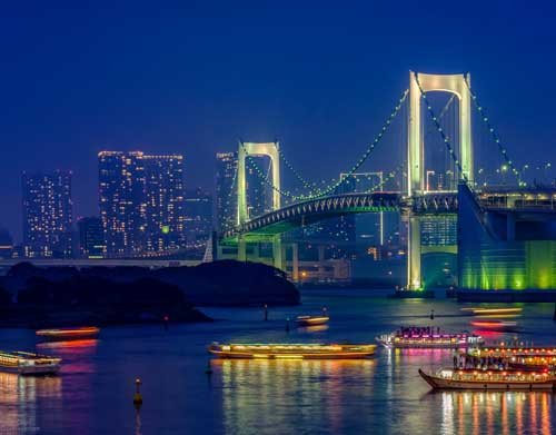 metsaperture rainbow bridge tokyo