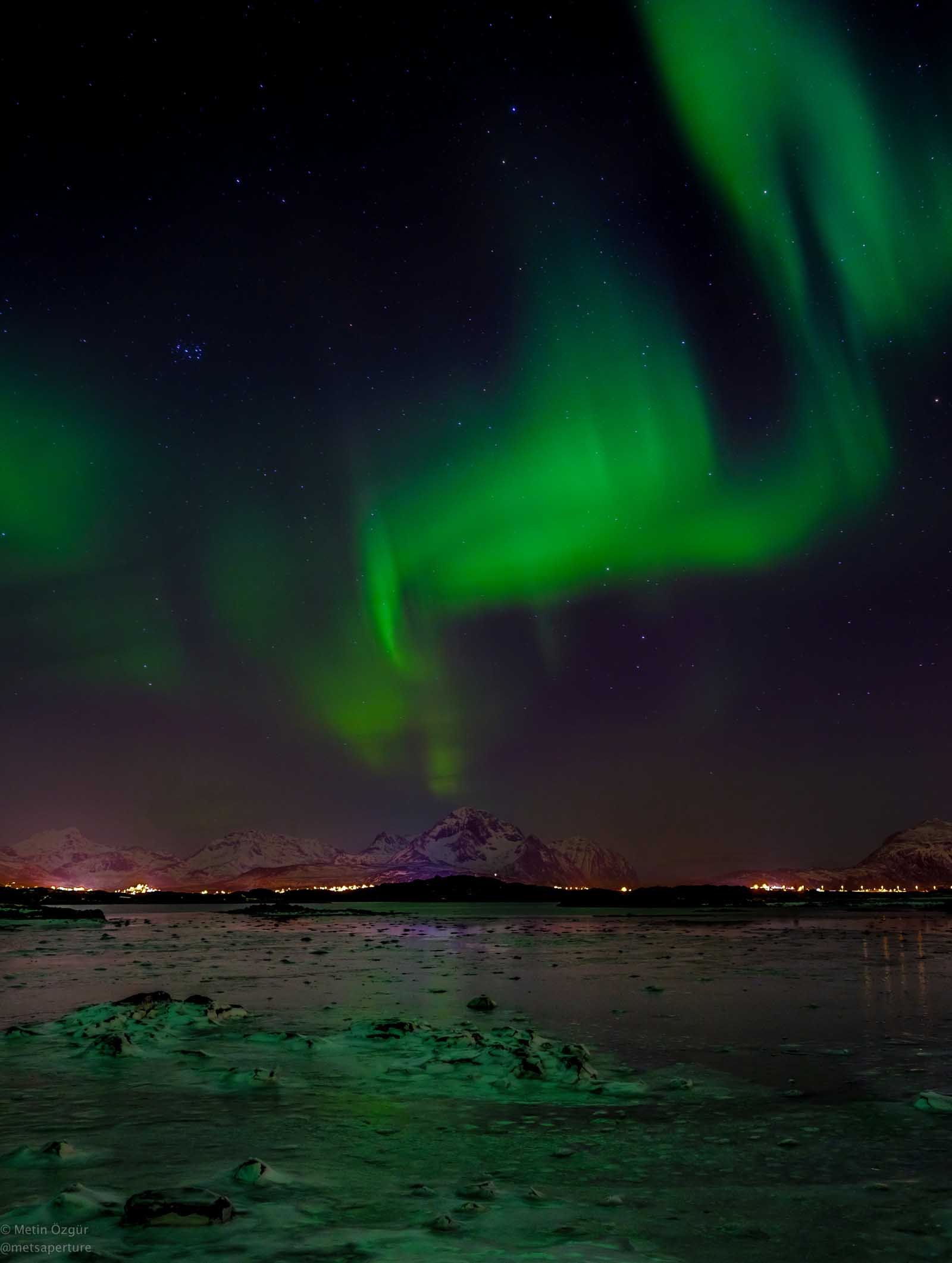 lofoten aurora borealis