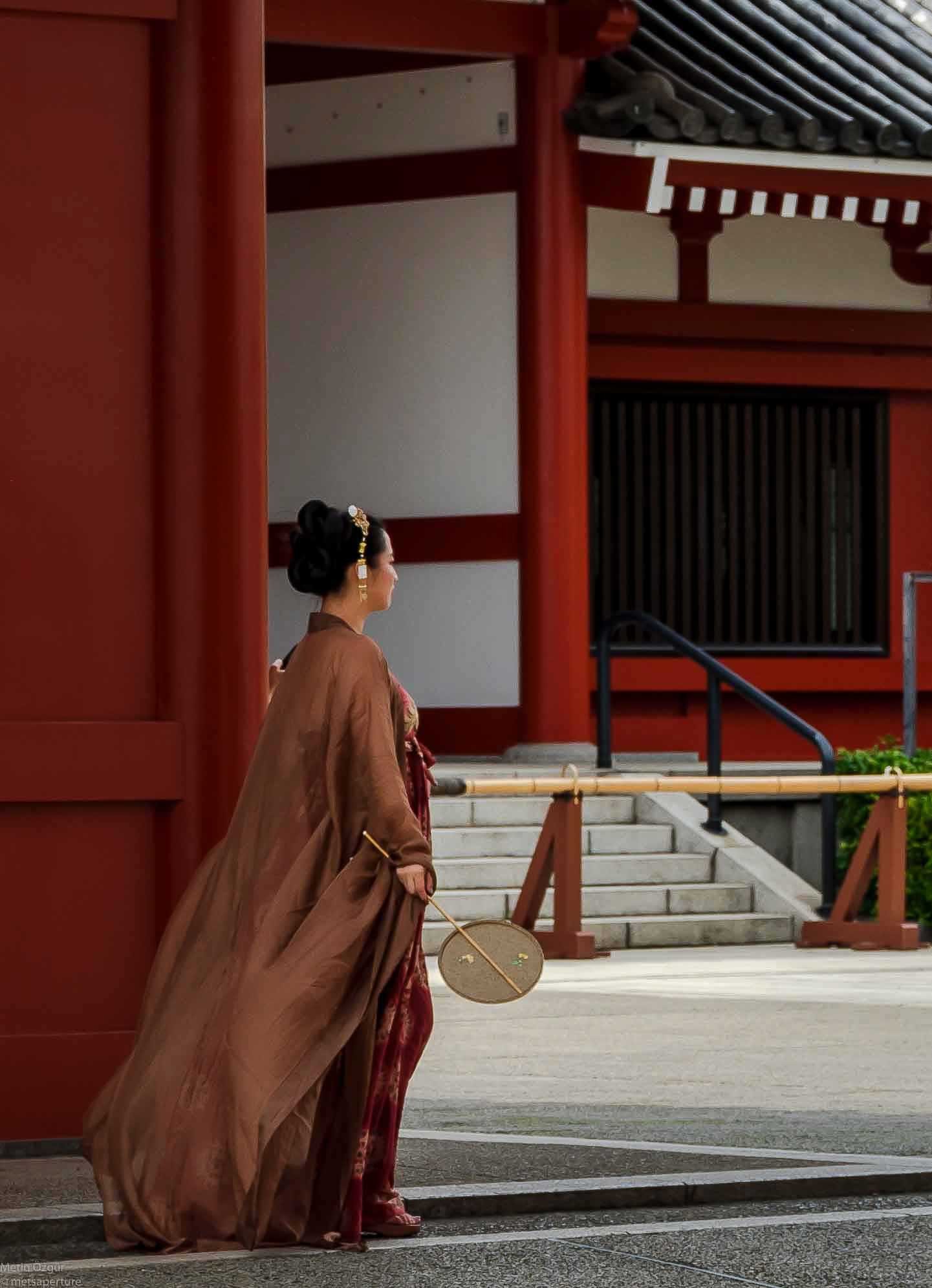 model at Senso-ji