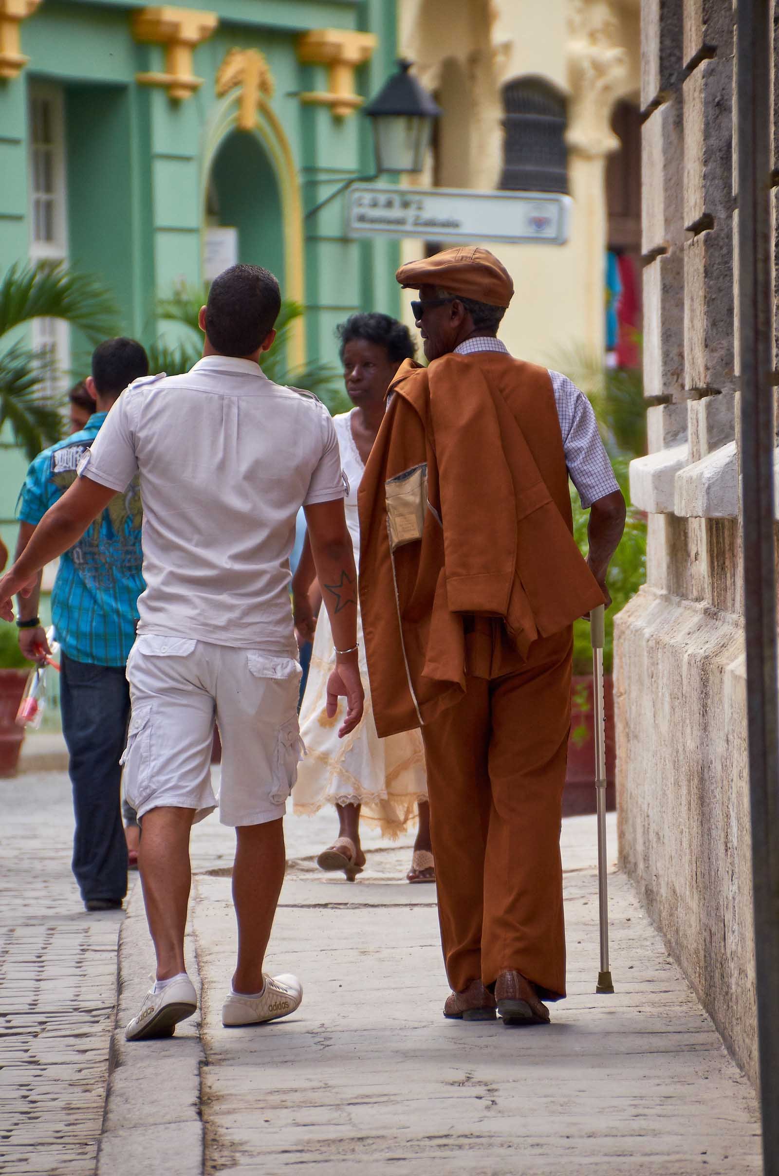 cubans in the street