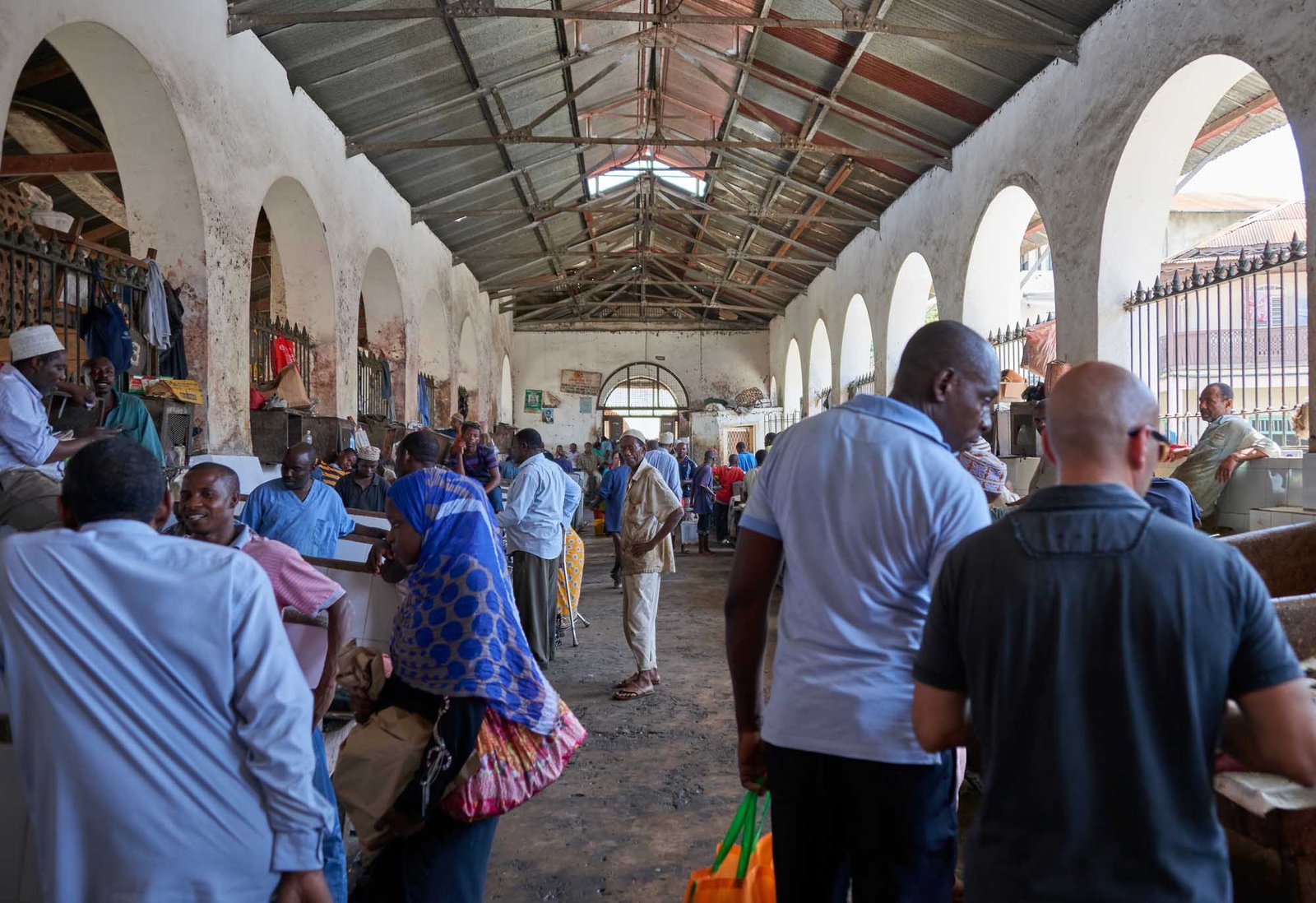 stone town fish market